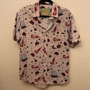 Pete and Pete Nickelodeon Button-Down. Size M